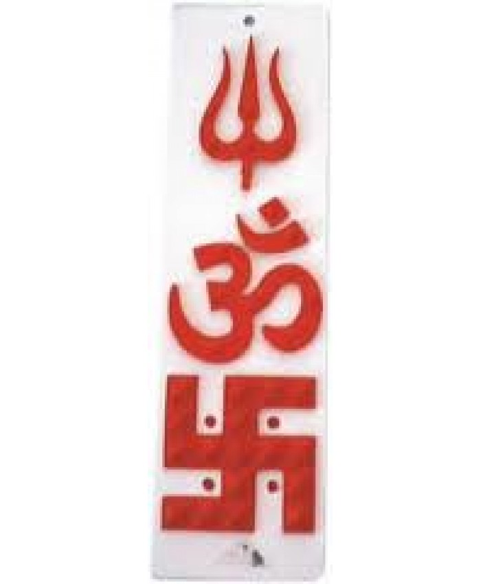 Om Swastik Trishul Sticker